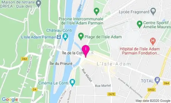 Localisation Caroline De Saint Quentin