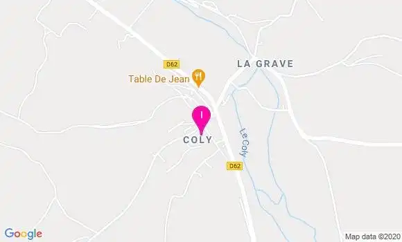 Localisation Adeline Brice