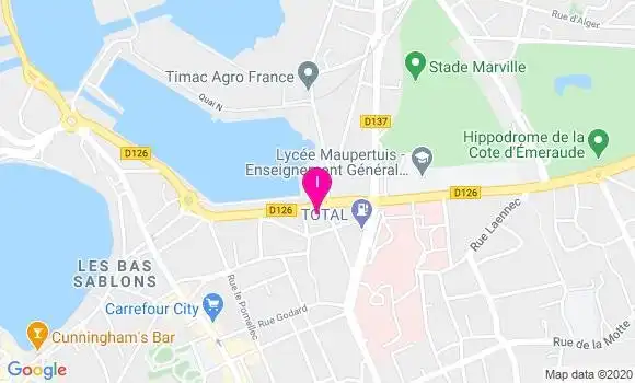 Localisation Morgane Nicolas