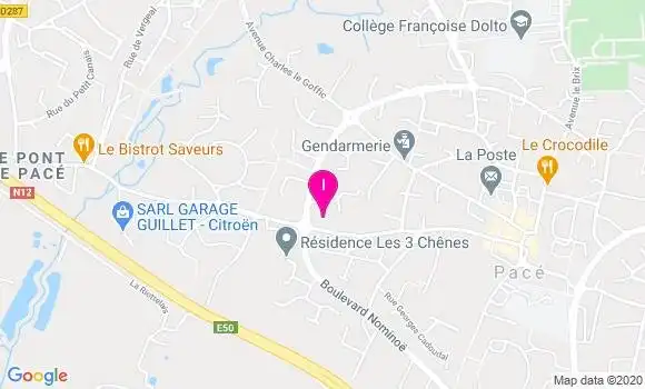 Localisation Melina Mogis
