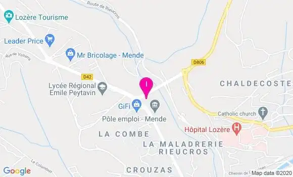 Localisation Magali Dides