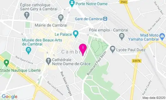Localisation Delphine Duplouy