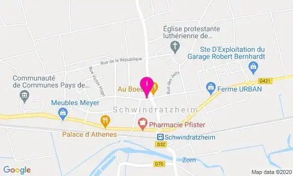 Localisation Martine Schaeffer Weil