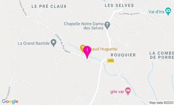 Localisation Marie Pierre Servais