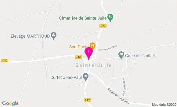 Localisation Maxime Bougette