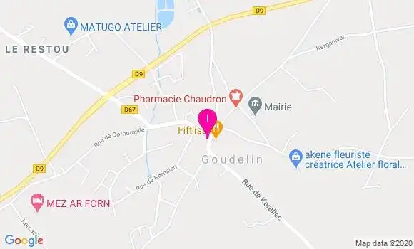 Localisation Gwendoline Hillion