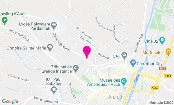 Localisation Marion Delas