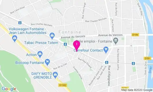 Localisation Isabelle Latouche