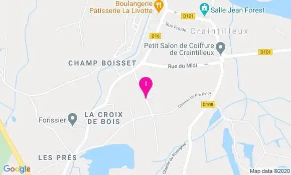 Localisation Christelle Thizy