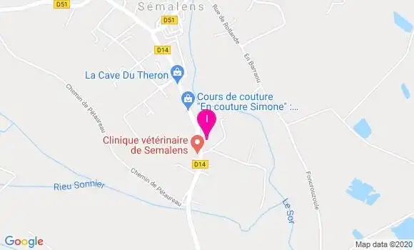 Localisation Delphine Balezo
