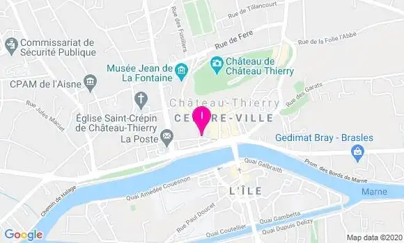 Localisation Charlotte Boilay Dumont