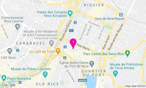 Localisation Nathalie Faustini