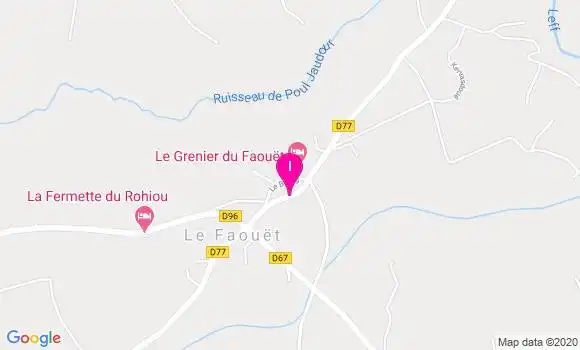 Localisation Laetitia Le Calvez