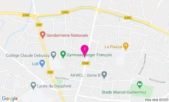 Localisation Aude Finet
