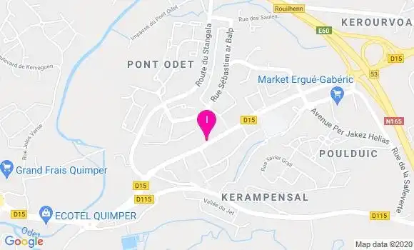 Localisation Benedicte Gloanec