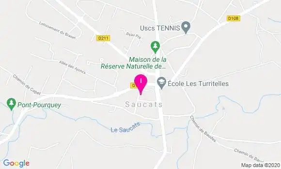 Localisation Severine Oudoul