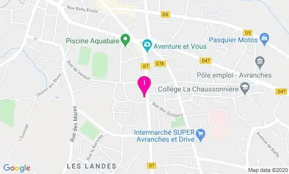 Localisation Emilie Olivereau