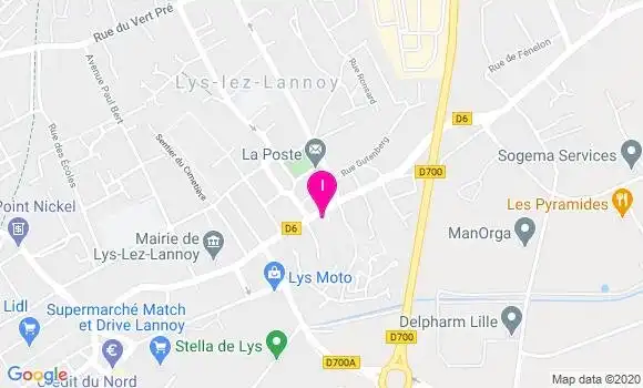 Localisation Sandrine Robert