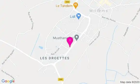 Localisation Laetitia Carton
