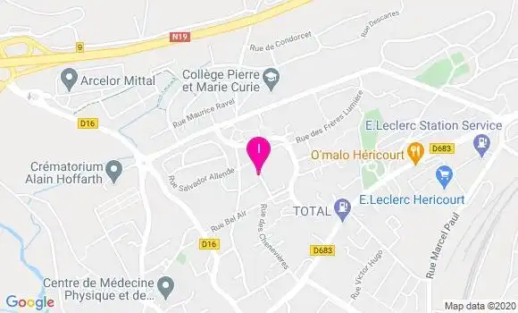 Localisation Isabelle Ronget