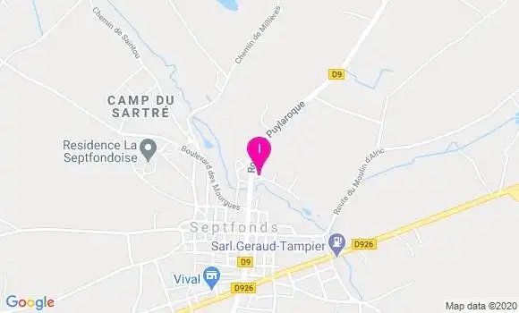 Localisation Severine Marty