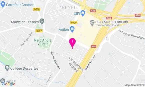Localisation Magali Daul