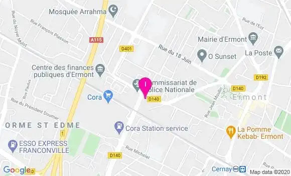 Localisation Alexia Jamin