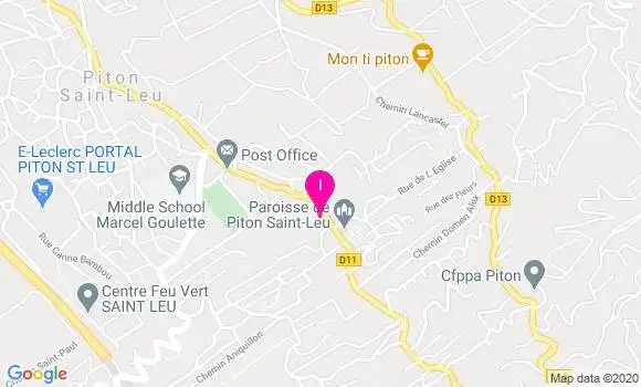 Localisation Maryline Ah Mouck