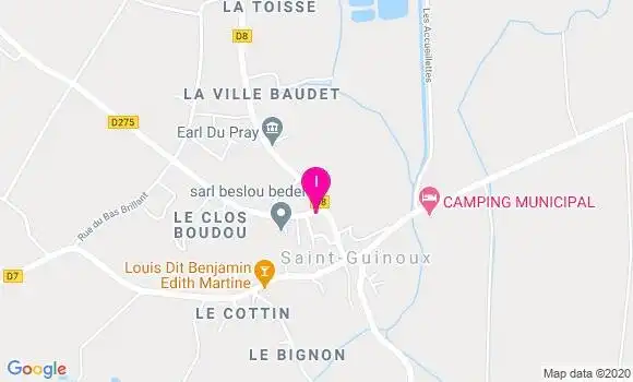 Localisation Laure Penguen