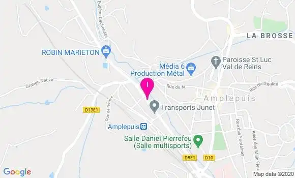Localisation Francoise Lalouel