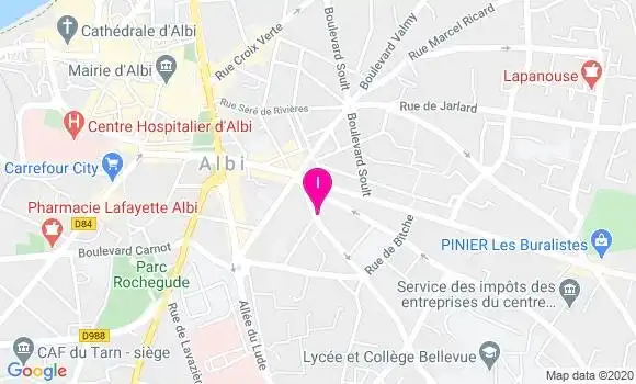 Localisation Isabelle Cros