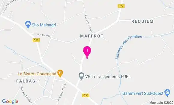Localisation Juliette Culot