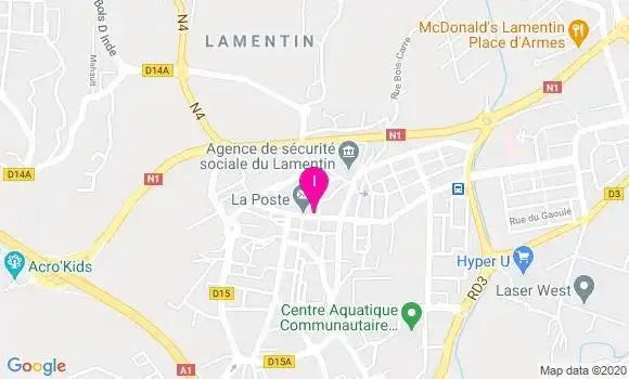 Localisation Marie Claude Blevinal