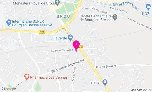 Localisation Claire Faivre