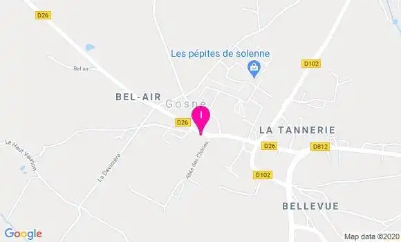 Localisation Sonia Jourand
