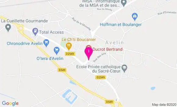 Localisation Stephanie Creteur