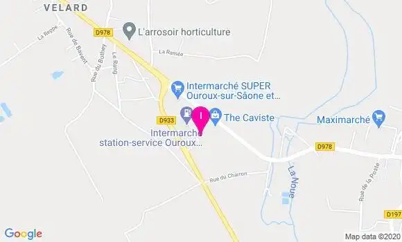 Localisation Manon Deroche