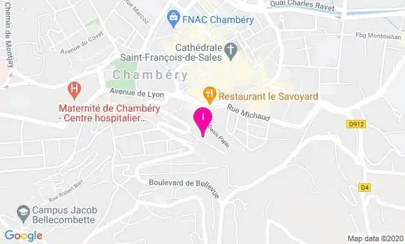 Localisation Sandrine Lafeuille