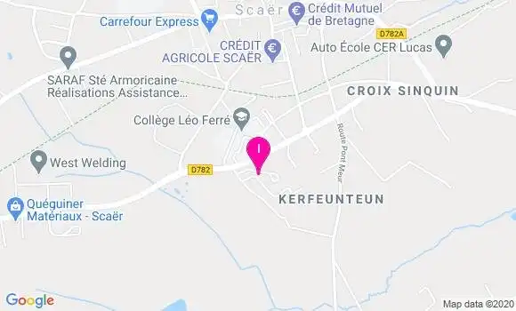 Localisation Gwenaelle Sellin