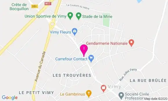 Localisation Audrey Guerlus
