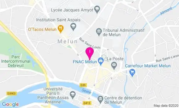 Localisation Olivia Etienne