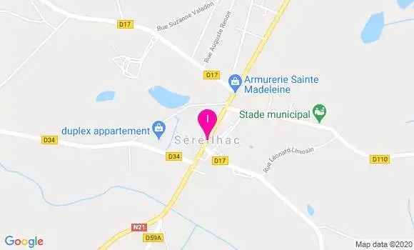 Localisation Catherine Bardet