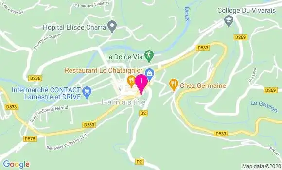 Localisation Cecile Cabrie
