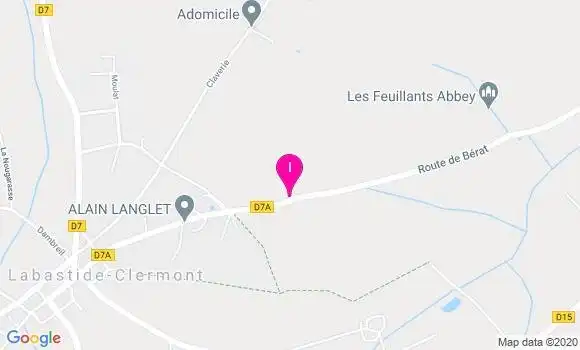 Localisation Christine Molinie