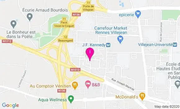 Localisation Aurore Chevrel