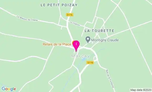Localisation Amandine Thuissard