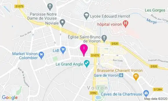 Localisation Sandrine Rojas