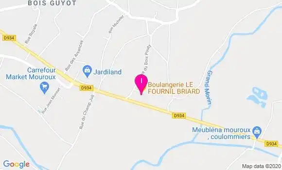 Localisation Gaelle Ropars