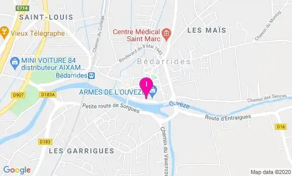 Localisation Angelique Mast