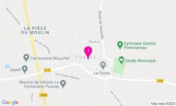 Localisation Elodie Tournaillon